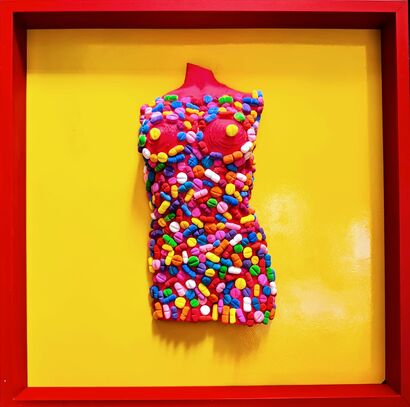 La Venere di Hyalos - a Sculpture & Installation Artowrk by la principessa sul bidet